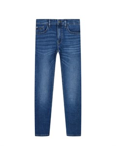 Синие джинсы slim fit детские Calvin klein