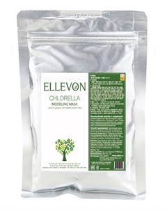 Альгинатная маска с хлореллой chlorella modeling mask Ellevon