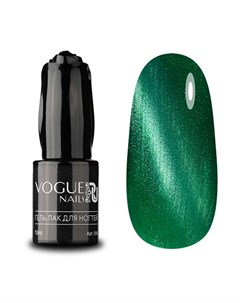 Гель лак 010 кошачий глаз Благородный изумруд Vogue Nails 10 мл Vogue nails