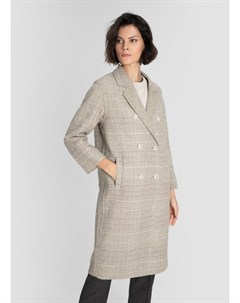 Пальто из ткани с добавлением шерсти с ручной обработкой Ostin