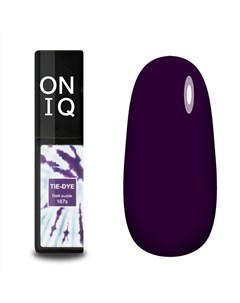 Гель лак для педикюра OGP 167s Tie dye Dark purple 6 мл Oniq