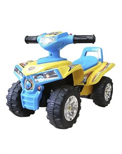 Каталка детская Super ATV желто синяя Baby care