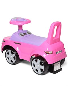 Каталка детская Sport Car розовая Baby care