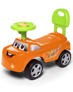 Каталка детская Dreamcar оранжевая Baby care