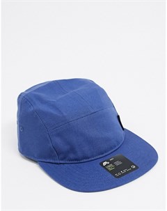 Голубая 5 панельная кепка Nike sb