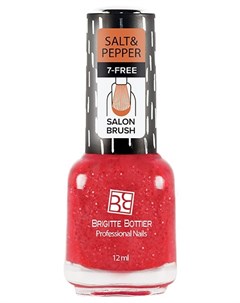 506 лак для ногтей соль красная Salt Pepper 12 мл Brigitte bottier