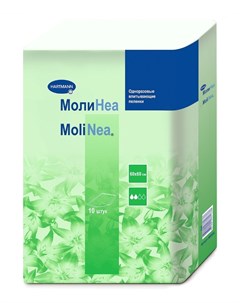 Пеленки впитывающие MoliNea normal 60х60см 10шт Hartmann