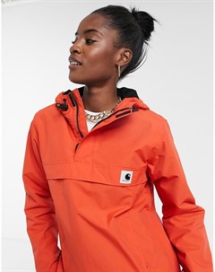 Терракотово оранжевая куртка Carhartt wip