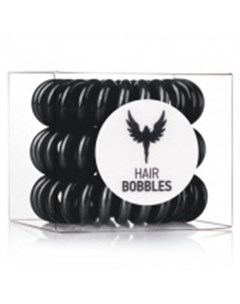Резинка браслет для волос Hair Bobbles HH Simonsen 20013 Black 3 шт Черная Hair bobbles hh simonsen (дания)