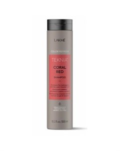 Шампунь для обновления цвета красных оттенков волос Refresh Coral Red Shampoo 44232 300 мл Lakme (испания)