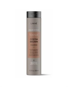 Шампунь для обновления цвета коричневых оттенков волос Refresh Cocoa Brown Shampoo 44212 300 мл Lakme (испания)