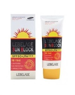 Солнцезащитный крем для лица SPF50 PA 110127 30 мл Lebelage (корея)