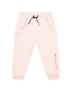 Спортивные брюки с оборками на карманах детские Givenchy