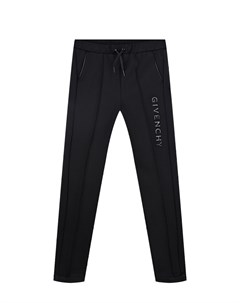 Черные брюки с логотипом детские Givenchy