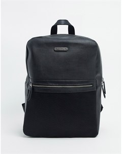 Кожаный рюкзак с сетчатым карманом Bolongaro trevor