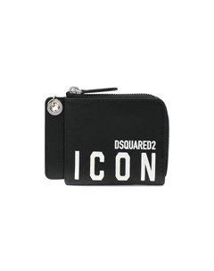 Кожаный кошелек для монет Icon Dsquared2