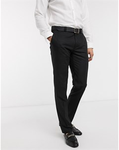 Черные узкие брюки из переработанного полиэстера Viggo
