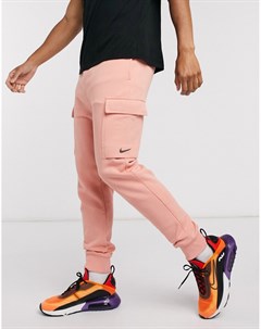 Бледно оранжевые джоггеры карго с манжетами Pastel Pack Nike