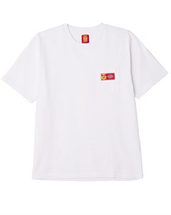 Футболка Obey x Dickies Heavyweight Pocket Tee White 2021