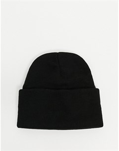 Черная шапка бини Asos design