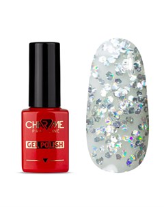 Гель лак Crystal Effect 08 Бриллиант Charme 10 мл Charme pro line