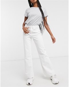 Белые расклешенные джинсы Wåven