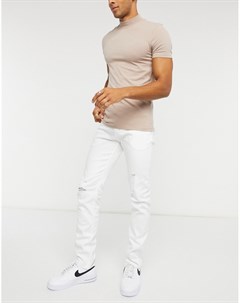 Белые джинсы Celio