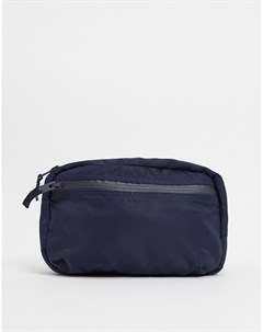 Темно синяя сумка кошелек на пояс Selected homme