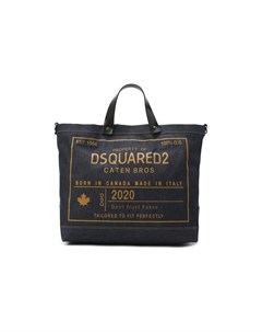 Текстильная сумка шопер Dsquared2