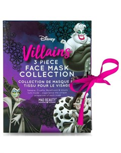 Disney Villais Набор масок для лица 6 шт Mad beauty