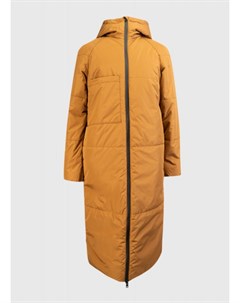 Длинное утеплённое пальто с капюшоном Ostin