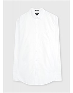 Однотонная рубашка из хлопка Oxford Ostin