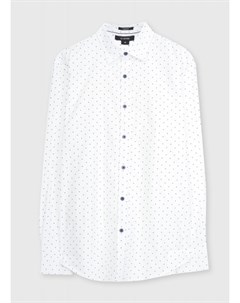 Принтованная рубашка из хлопка Oxford Ostin