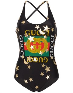 Купальник с логотипом Gucci