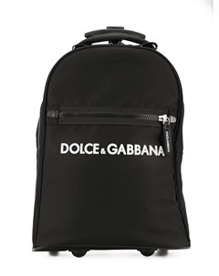 Сумка на колесах с логотипом Dolce & gabbana kids