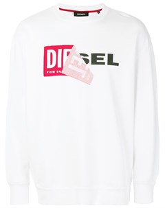 Пуловер Samy с круглым вырезом и логотипом Diesel