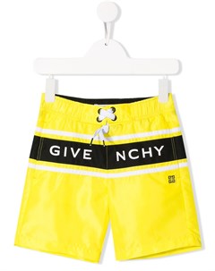 Плавки шорты с кулиской и логотипом Givenchy kids