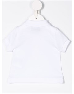Рубашка поло с короткими рукавами и логотипом Moschino kids
