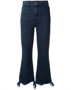 Расклешенные джинсы с эффектом потертости J brand