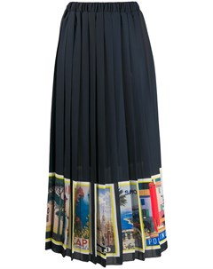 Плиссированная юбка Holidays с принтом Ultràchic