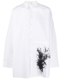Рубашка оверсайз с эффектом разбрызганной краски Isabel benenato