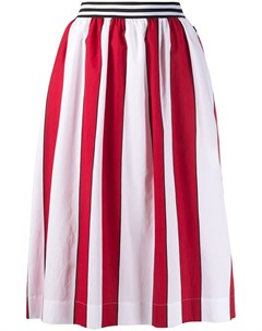 Плиссированная юбка в полоску Woolrich