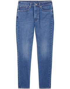 Прямые джинсы средней посадки Burberry
