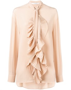 Блузка с оборками на воротнике Givenchy