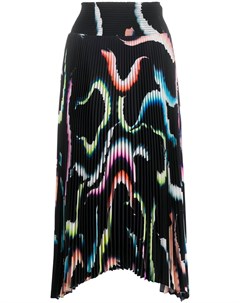 Плиссированная юбка с абстрактным принтом A.l.c.