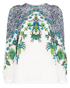 Блузка с цветочным принтом Givenchy