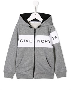 Куртка с контрастным логотипом Givenchy kids