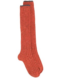 Длинные носки в рубчик Brunello cucinelli