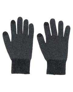Трикотажные перчатки с логотипом Kenzo