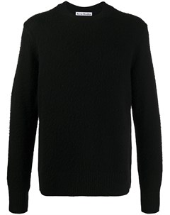 Фактурный свитер с круглым вырезом Acne studios